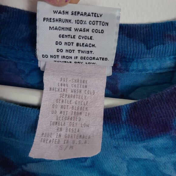 Vintage 90s Tie Dye T Shirt - Picture 5 of 7